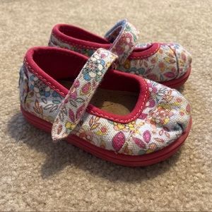 Tiny Toms Floral Mary Janes - 4